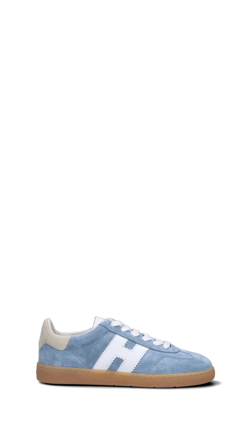 HOGAN Sneaker donna azzurra in suede