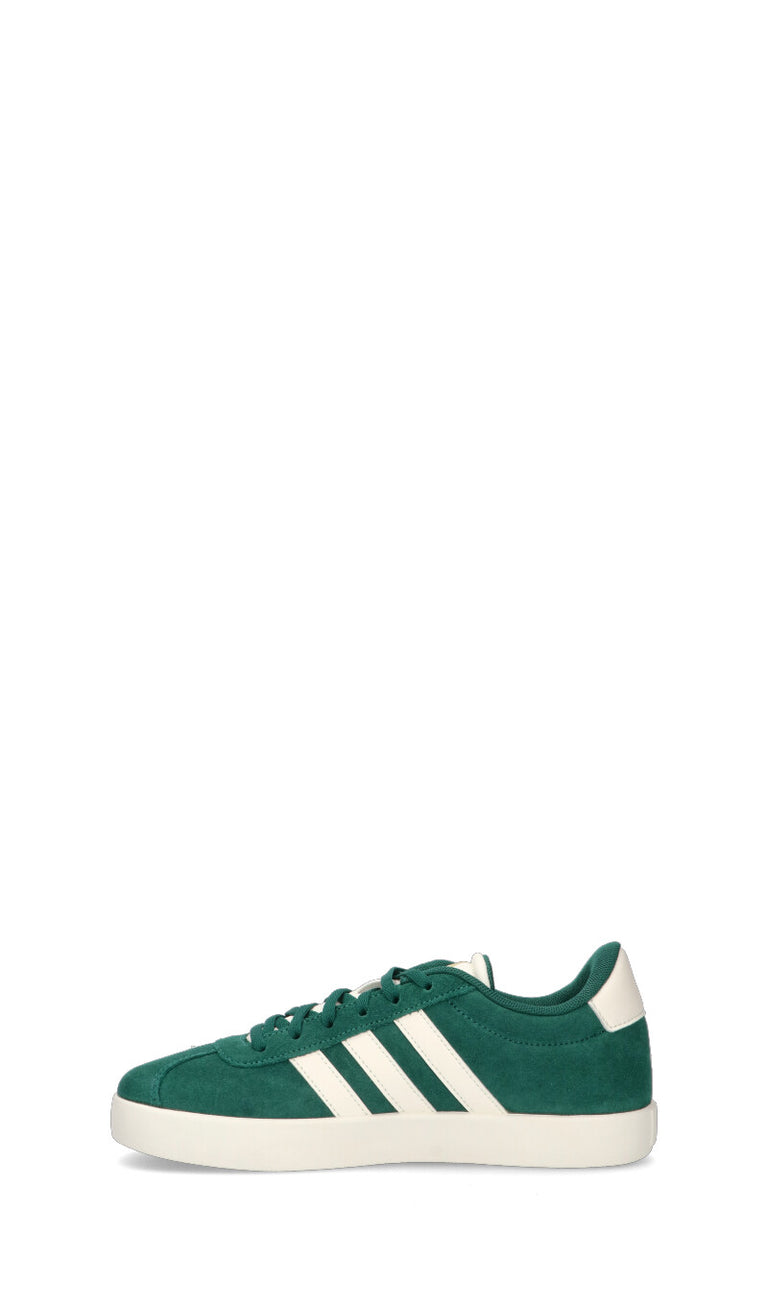 ADIDAS VL COURT 3.0 K Sneaker ragazzo verde in suede