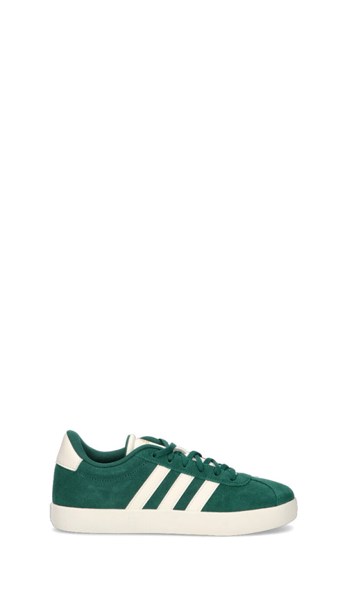 ADIDAS VL COURT 3.0 K Sneaker ragazzo verde in suede