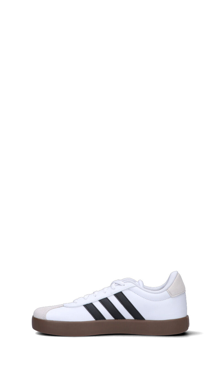 ADIDAS - VL COURT 3.0 K Sneaker ragazzo bianca in pelle