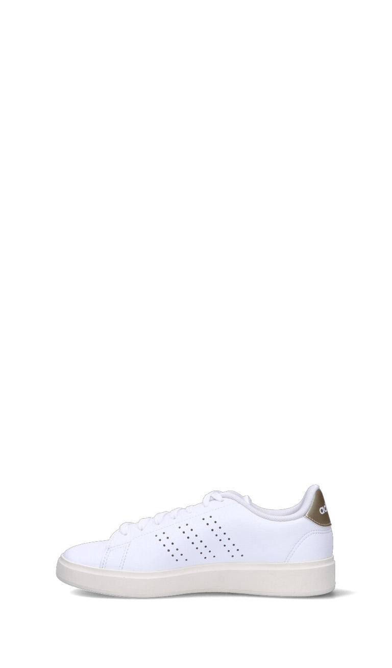 ADIDAS ADVANTAGE 2.0 Sneaker donna bianca e oro