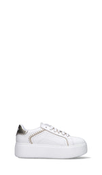 JANET&JANET Sneaker donna bianca in pelle