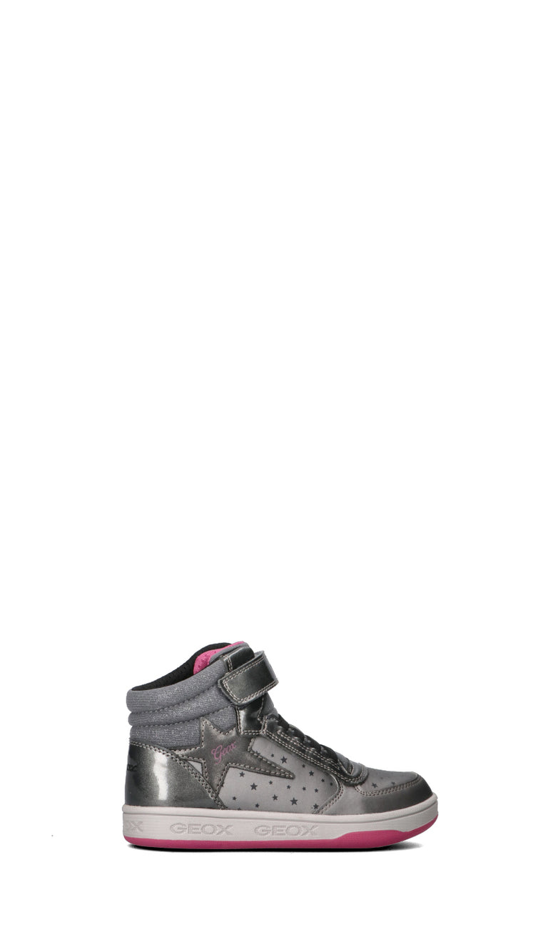 GEOX Sneaker ragazza grigia/rosa