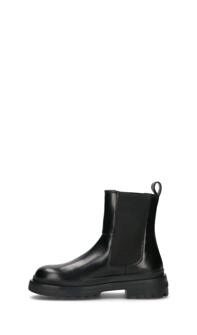 LOVE MOSCHINO Beatles donna nero in pelle