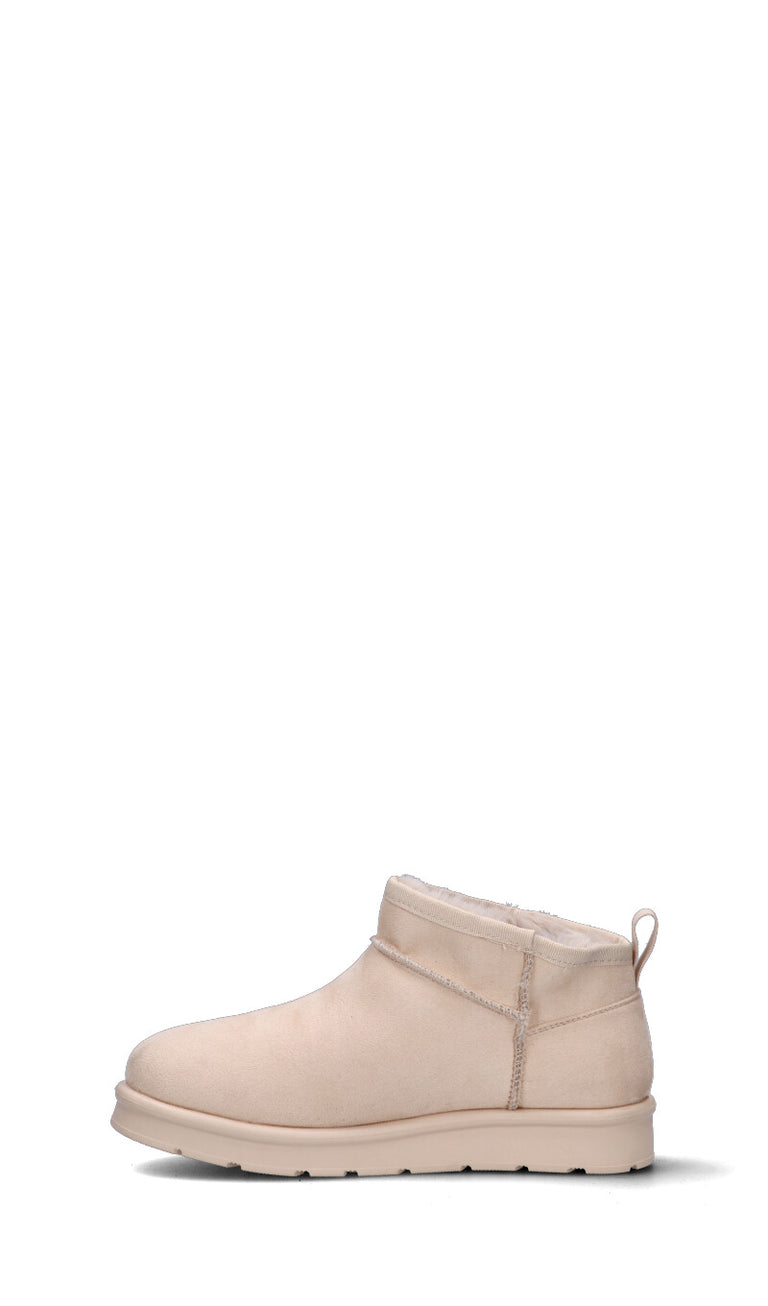 LOVE MOSCHINO Stivaletto pelo donna avena