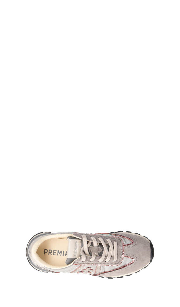 PREMIATA Sneaker donna grigia in pelle