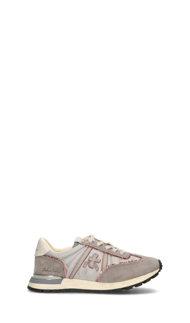 PREMIATA Sneaker donna grigia in pelle