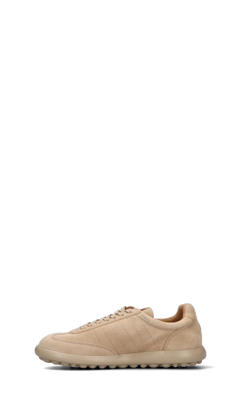 CAMPER Sneaker donna beige in pelle