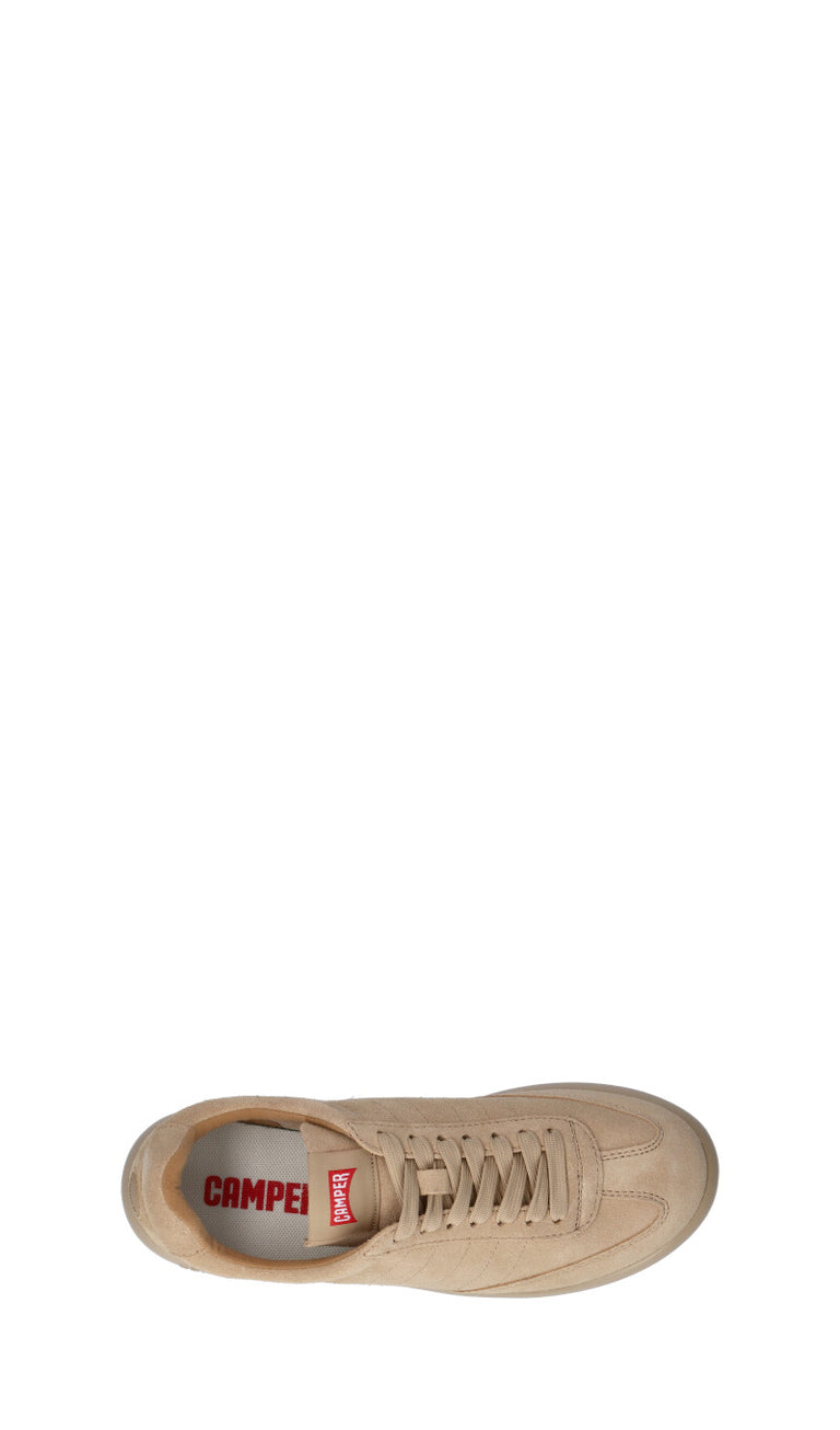 CAMPER Sneaker donna beige in pelle