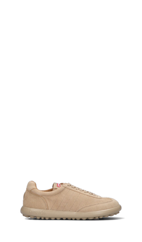 CAMPER Sneaker donna beige in pelle