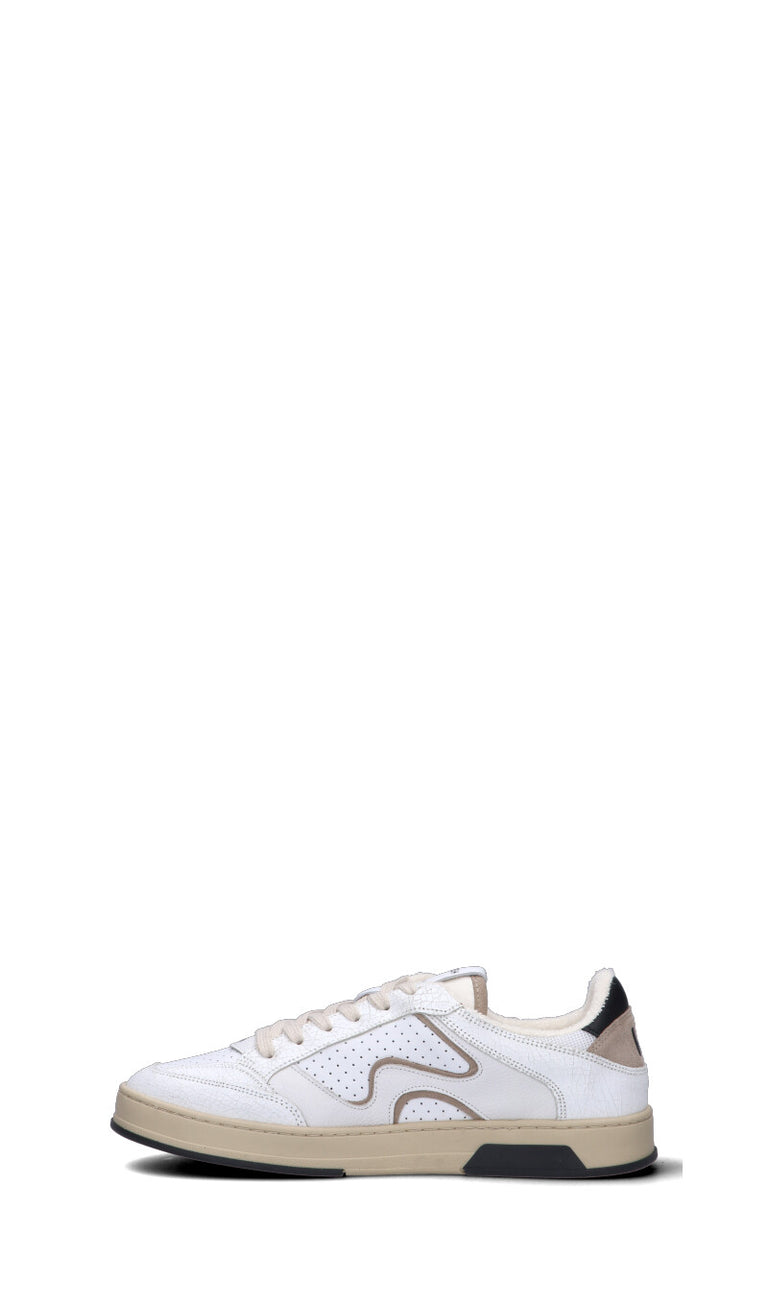 WOMSH Sneaker uomo bianca in pelle