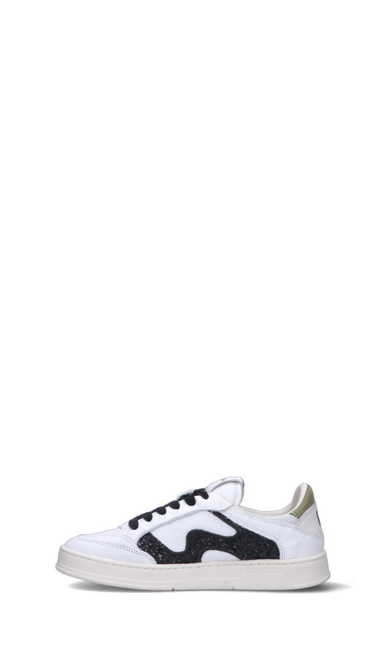 WOMSH Sneaker donna bianca in pelle