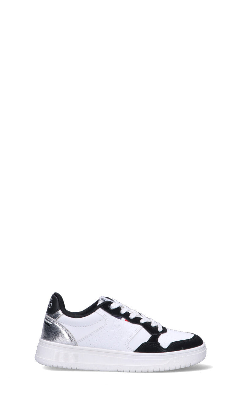 U.S. POLO ASSN. Sneaker donna bianca/nera/argento