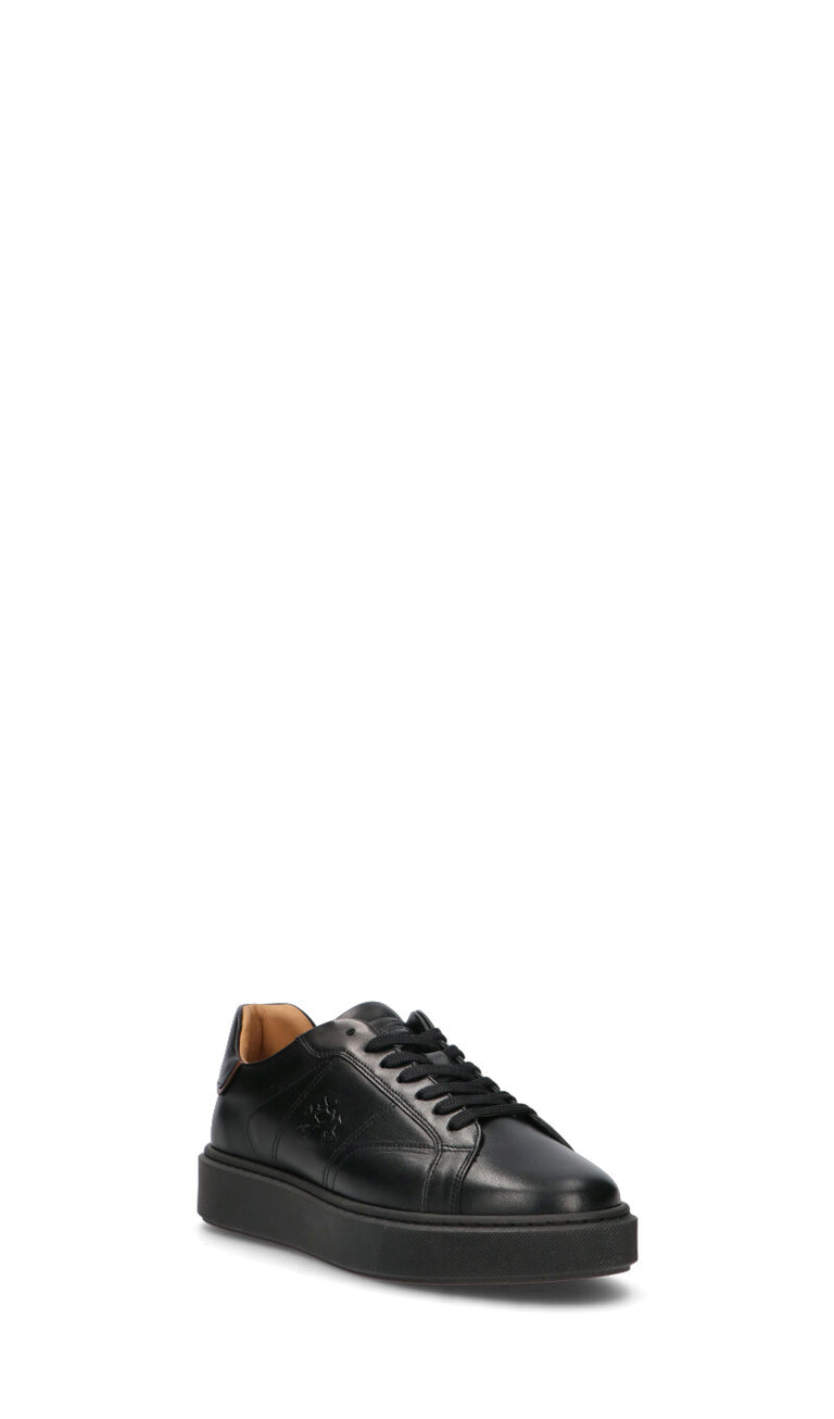 LA MARTINA Sneaker uomo nera in pelle