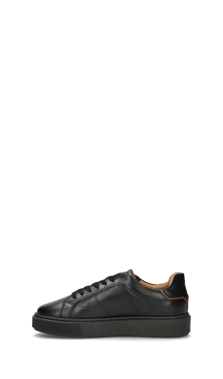 LA MARTINA Sneaker uomo nera in pelle