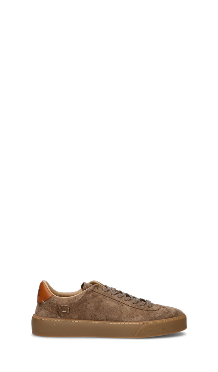 LA MARTINA Sneaker uomo taupe in suede