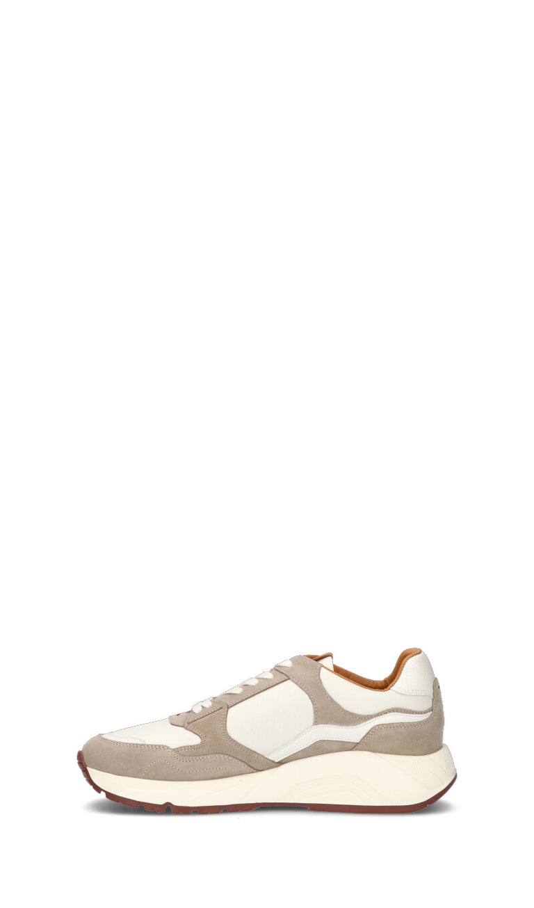 LA MARTINA Sneaker uomo beige in suede