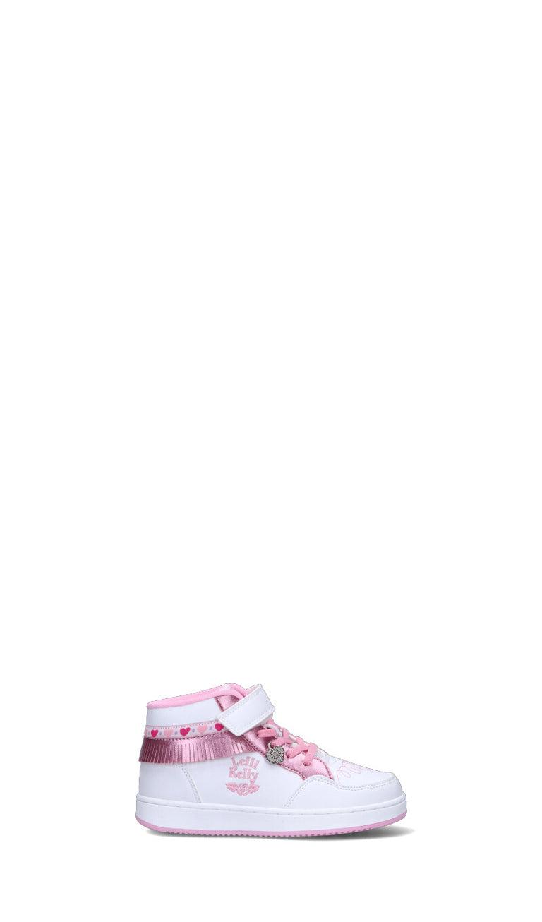 LELLI KELLY Sneaker bimba bianca e rosa