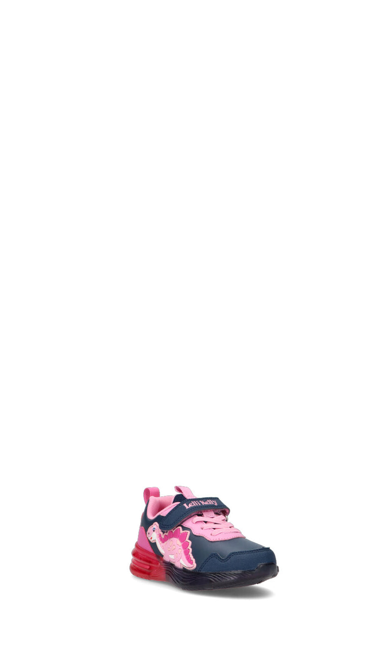 LELLI KELLY Sneaker bimba blu/rosa/rossa