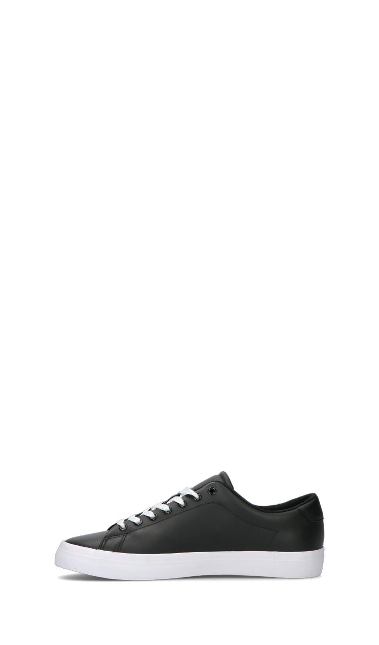 RALPH LAUREN Sneaker uomo nera in pelle