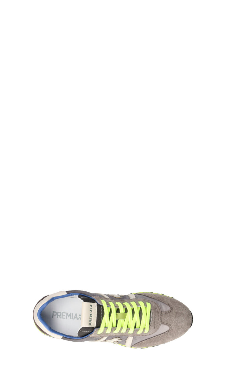 PREMIATA Sneaker uomo grigia/gialla