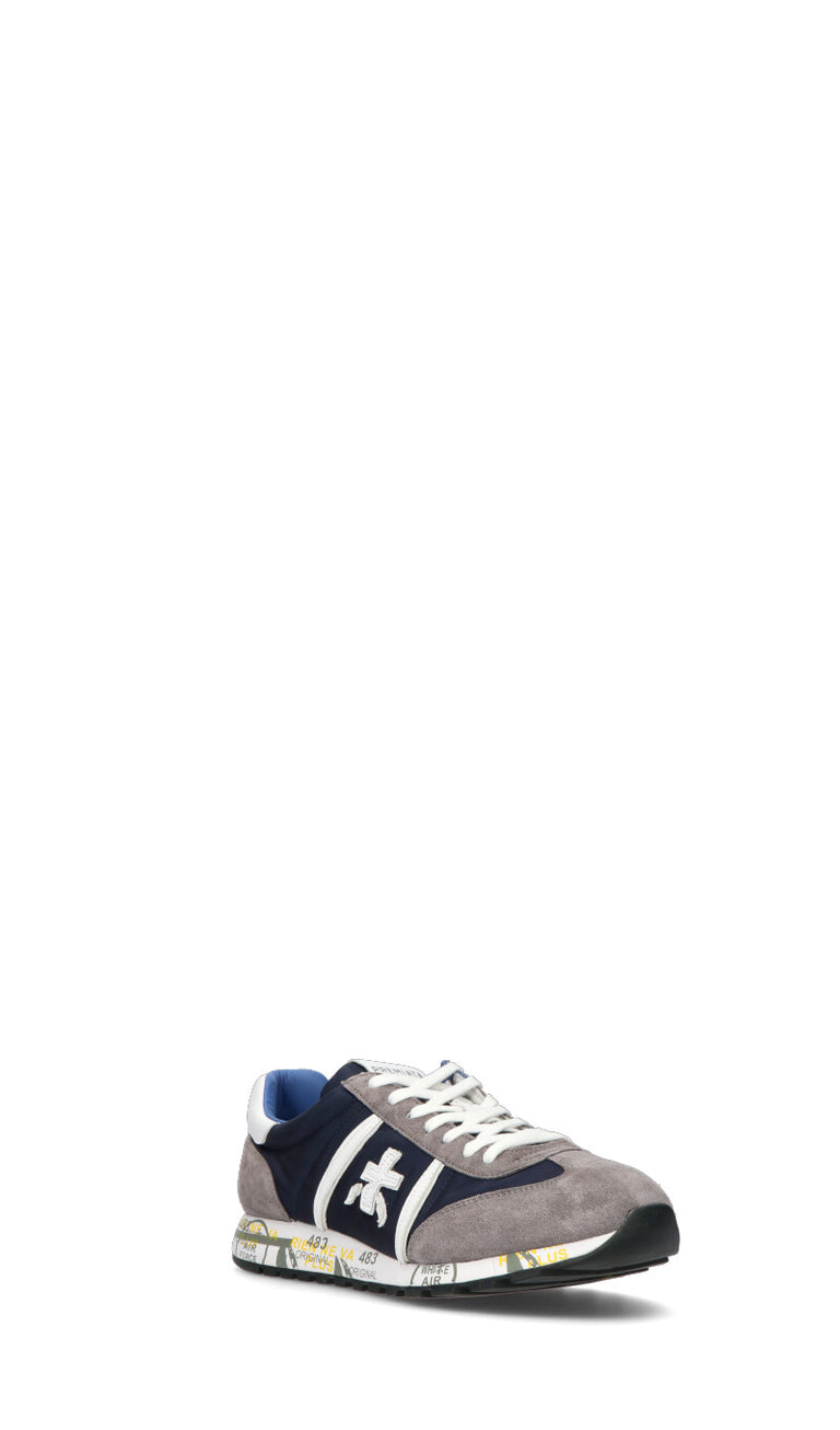 PREMIATA Sneaker uomo grigia/blu