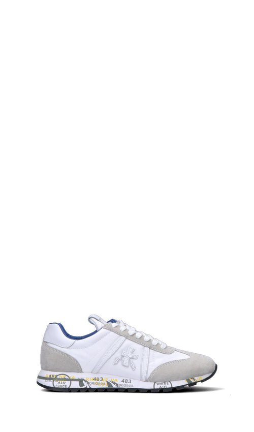 PREMIATA Sneaker donna bianca/grigia in suede