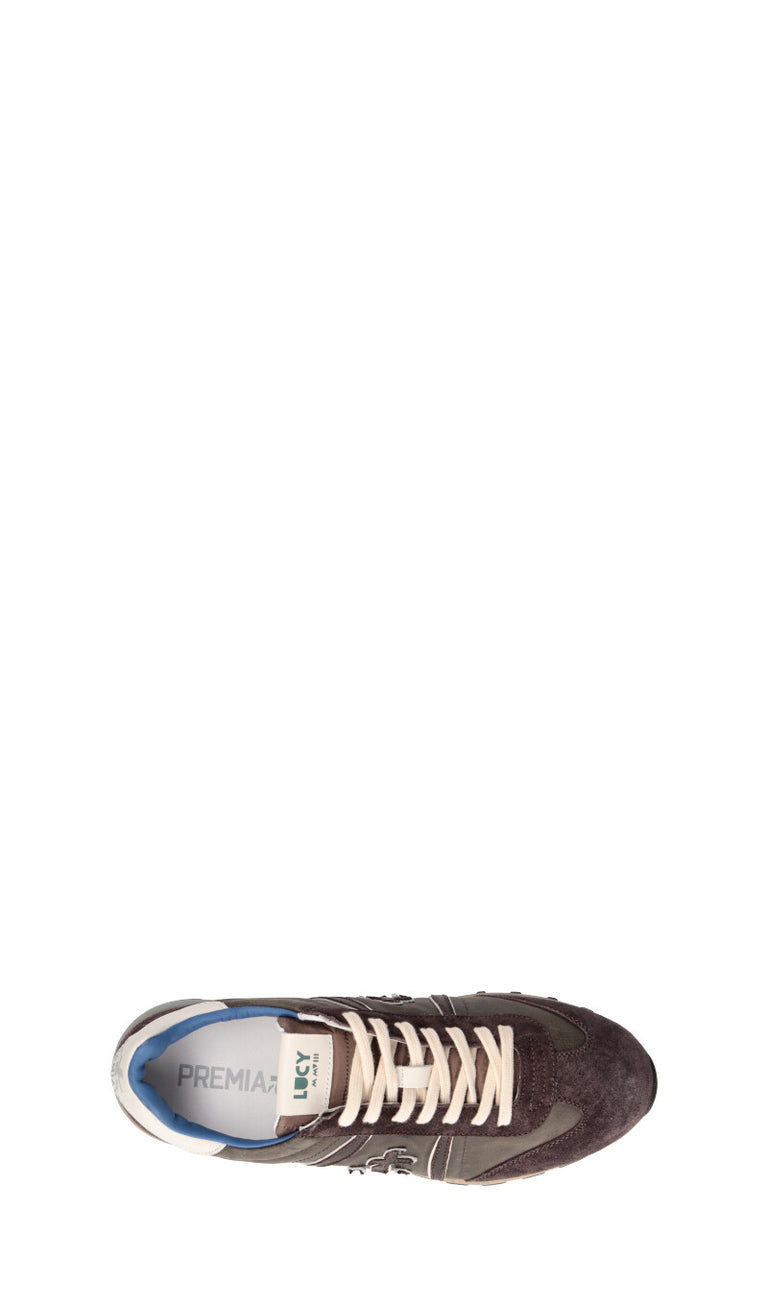 PREMIATA Sneaker uomo marrone in pelle