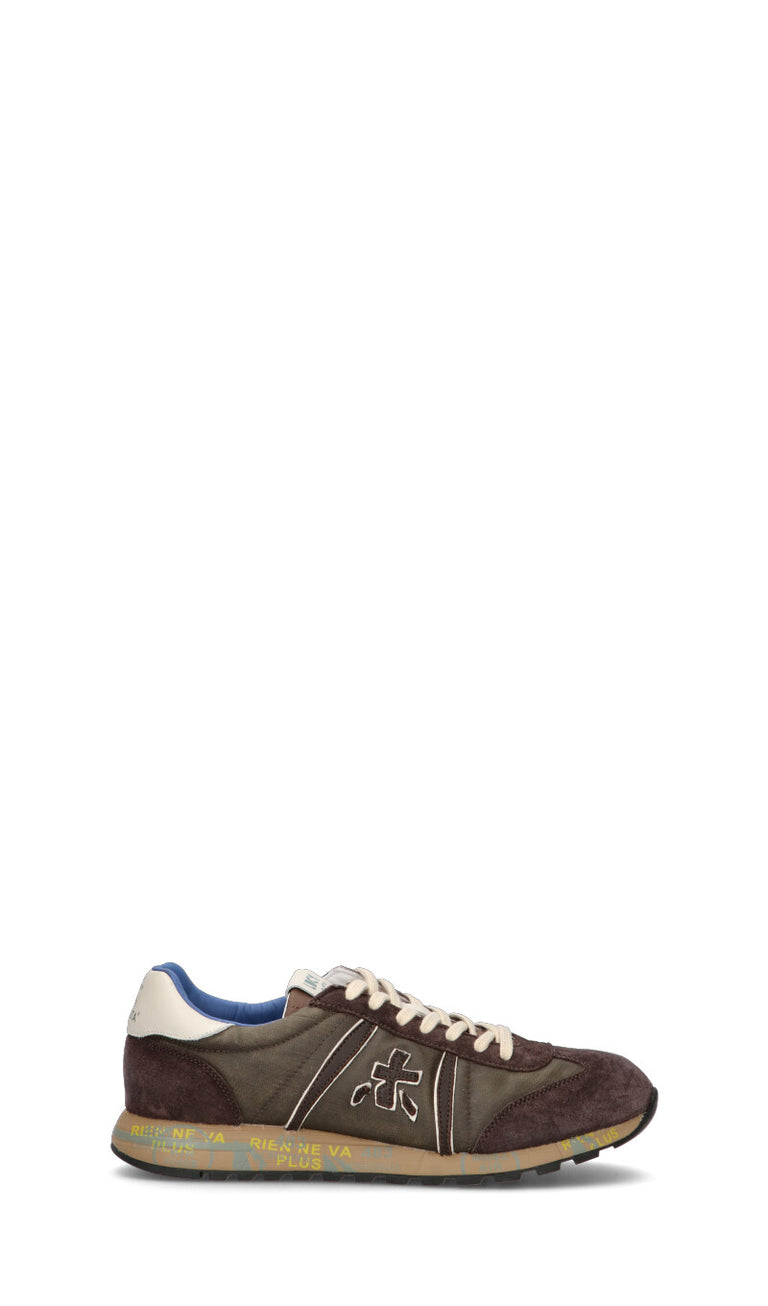 PREMIATA Sneaker uomo marrone in pelle