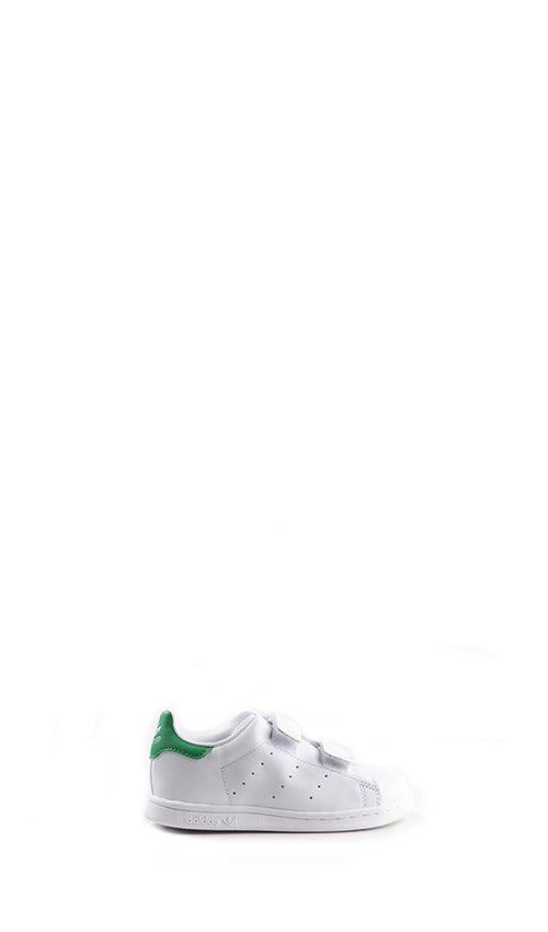 ADIDAS ORIGINAL STAN SMITH Sneakers bambino bianco/verde in pelle