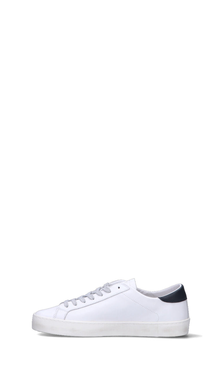 D.A.T.E. Sneaker uomo bianca/blu in pelle