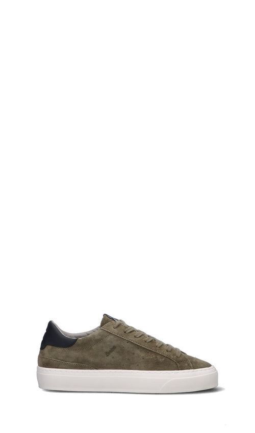 D.A.T.E. - SONICA Sneaker uomo army in suede