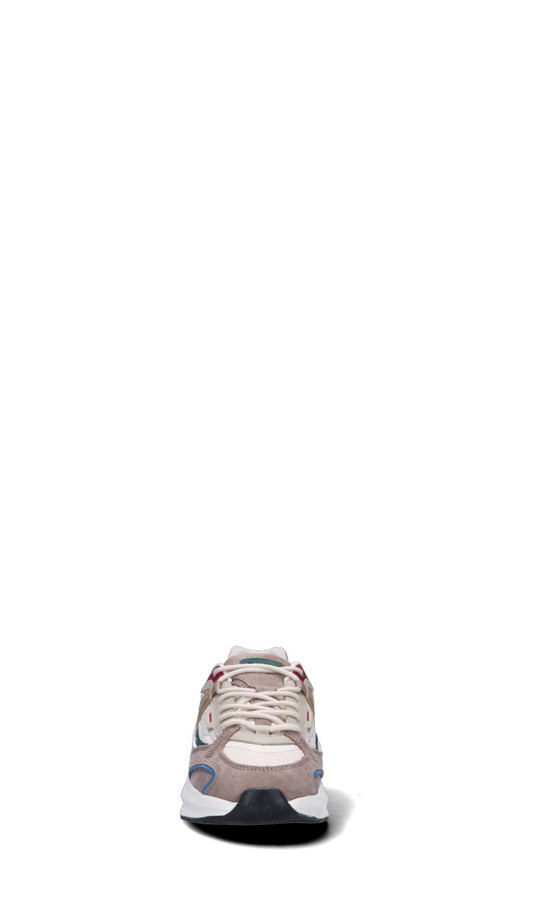 D.A.T.E. - BASE Sneaker donna multicolor in suede