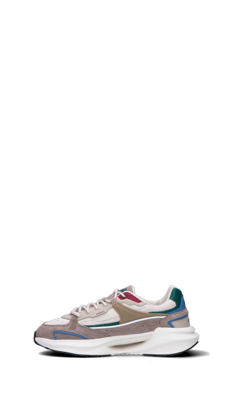 D.A.T.E. - BASE Sneaker donna multicolor in suede