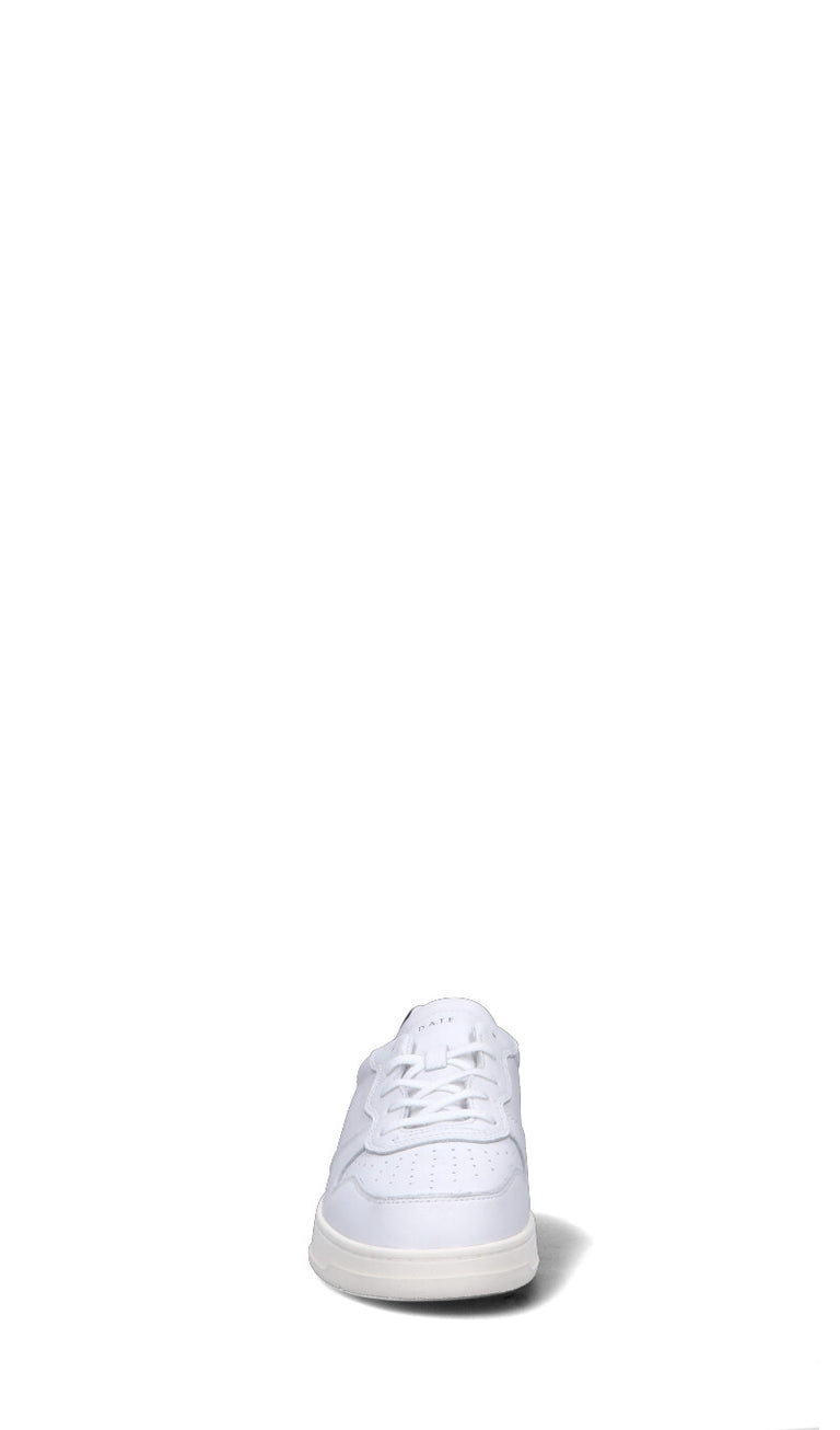 D.A.T.E. - COURT CALF Sneaker uomo bianca/nera in pelle