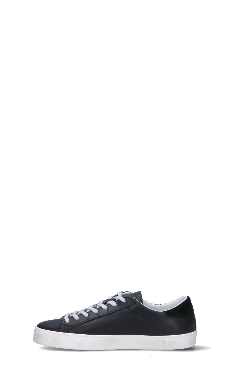 D.A.T.E. - HILL LOW Sneaker uomo nera in pelle