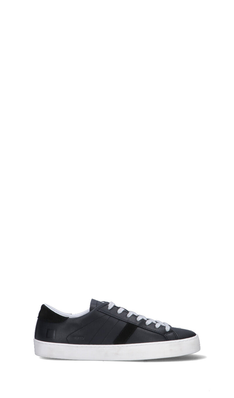 D.A.T.E. - HILL LOW Sneaker uomo nera in pelle