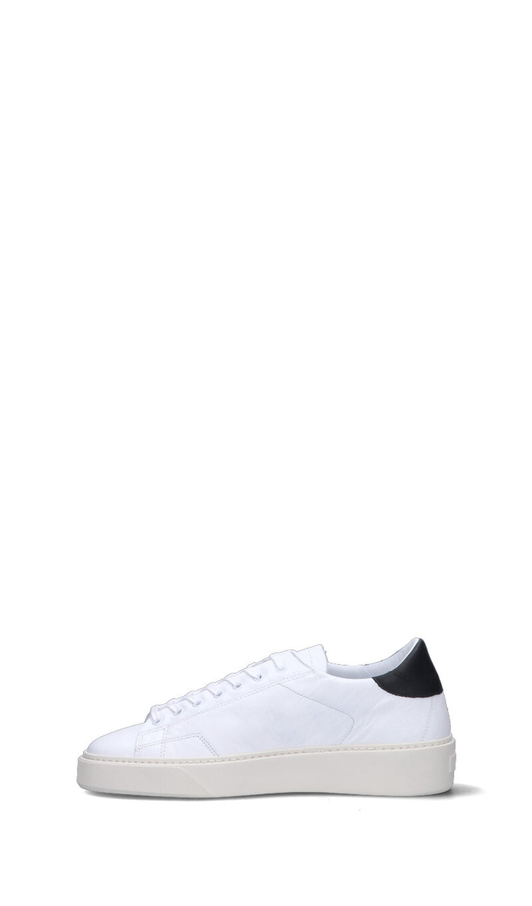 D.A.T.E. - LEVANTE Sneaker uomo bianca/nera in pelle