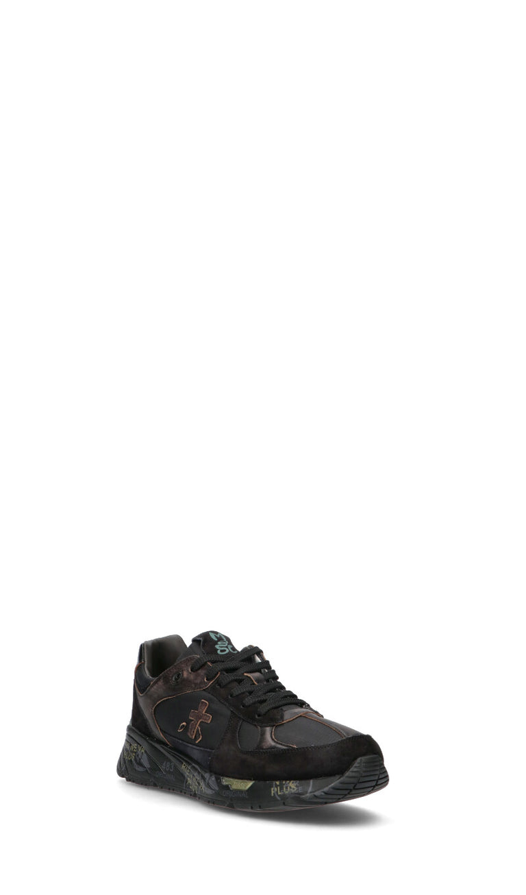 PREMIATA Sneaker uomo nera/grigia in pelle