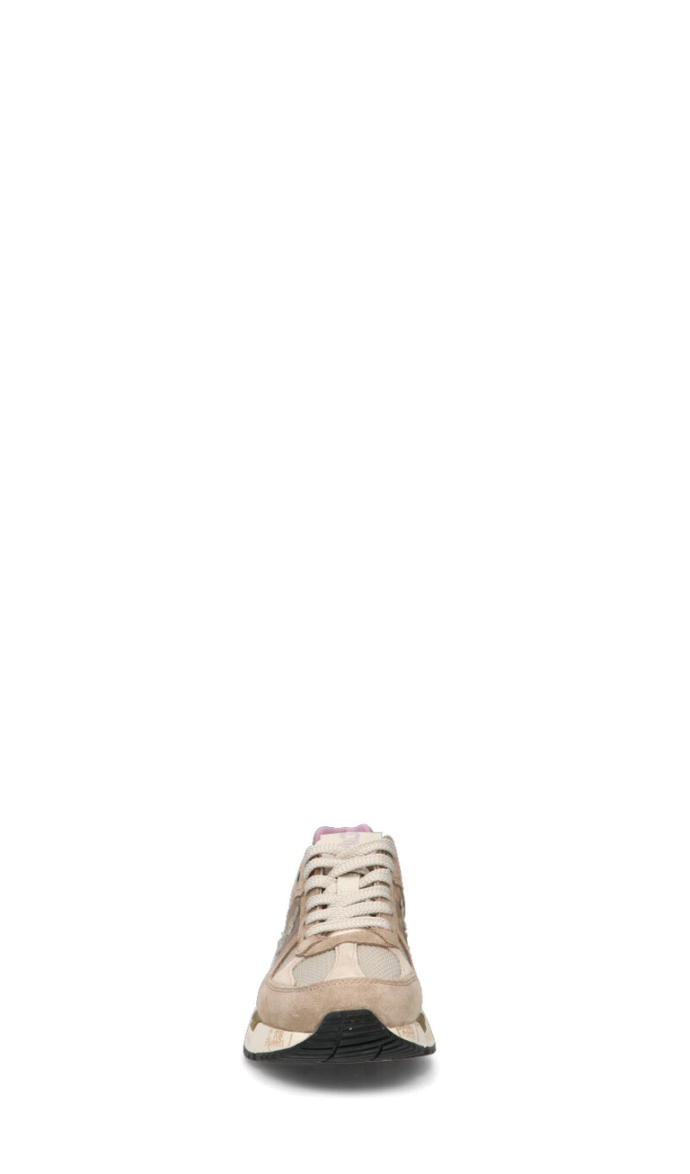 PREMIATA Sneaker donna beige in suede