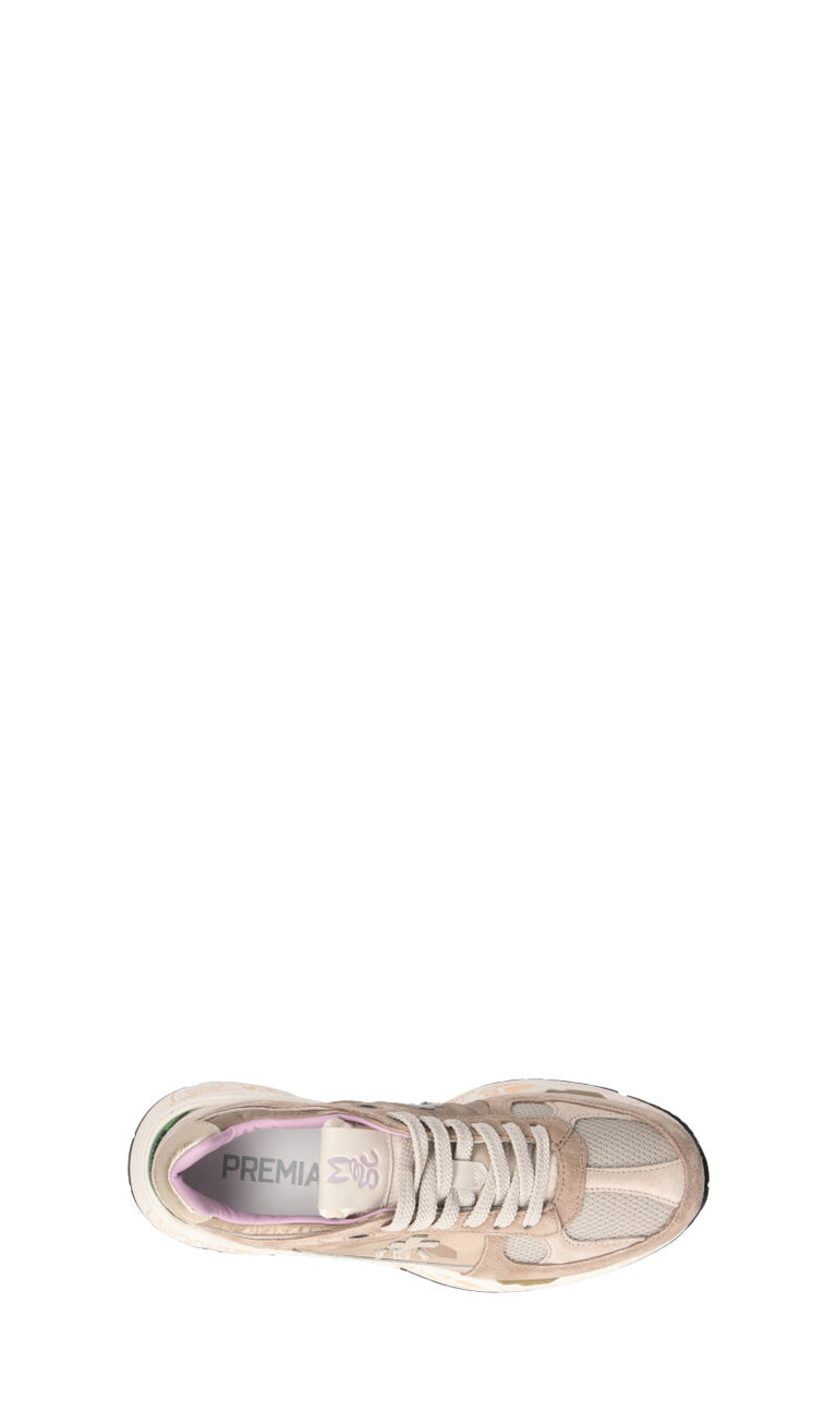 PREMIATA Sneaker donna beige in suede