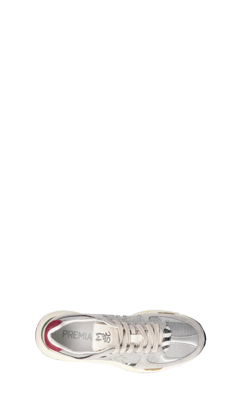 PREMIATA Sneaker donna argento in suede