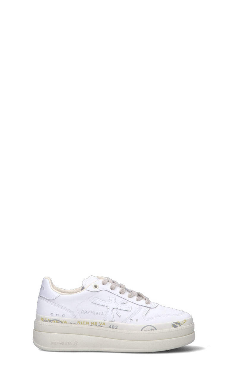 PREMIATA Sneaker donna bianca in pelle