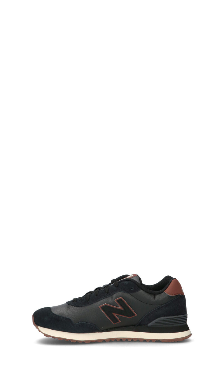 NEW BALANCE 515 Sneaker uomo nera in suede