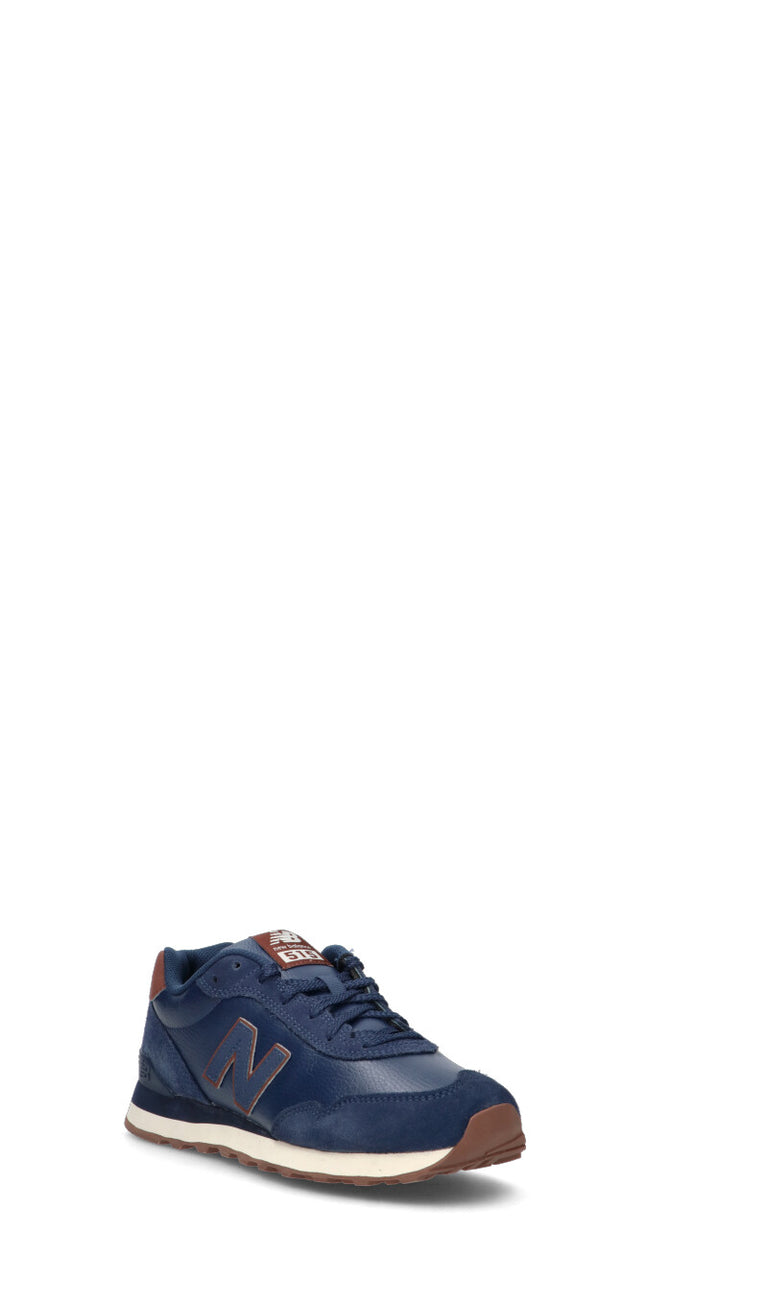 NEW BALANCE 515 Sneaker uomo blu in suede