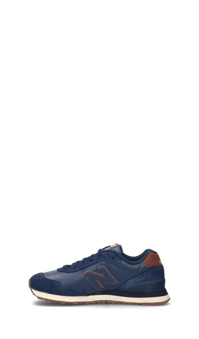 NEW BALANCE 515 Sneaker uomo blu in suede