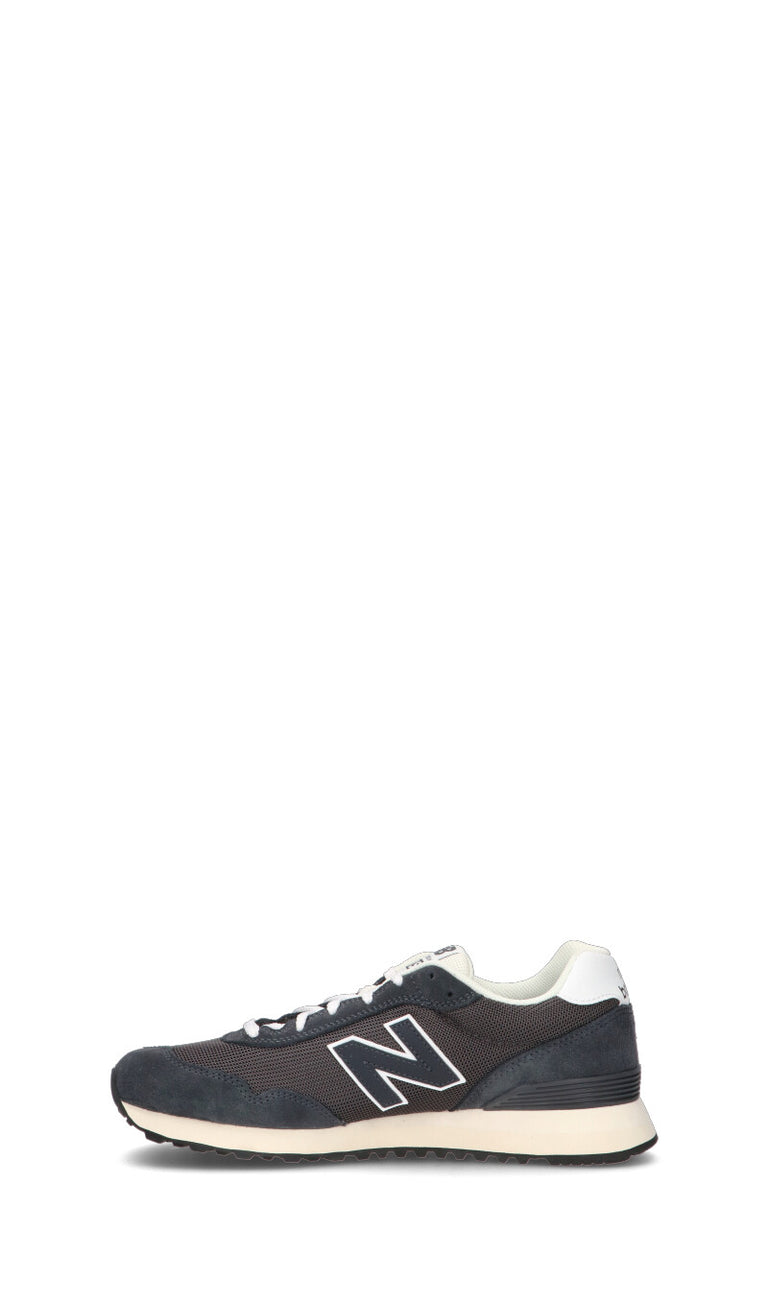 NEW BALANCE 515 Sneaker uomo nera/marrone in suede