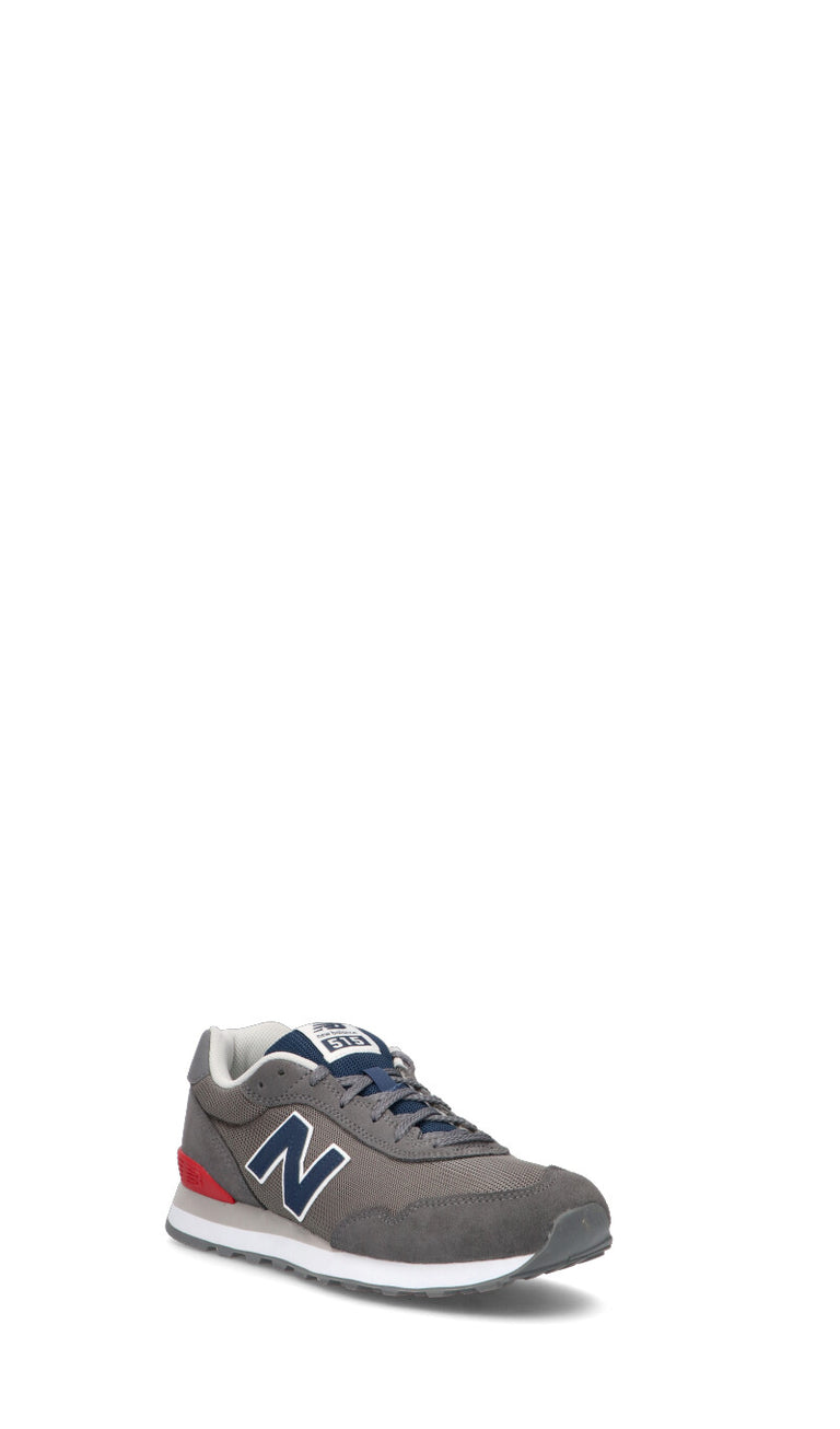 NEW BALANCE 515 Sneaker uomo grigia in suede