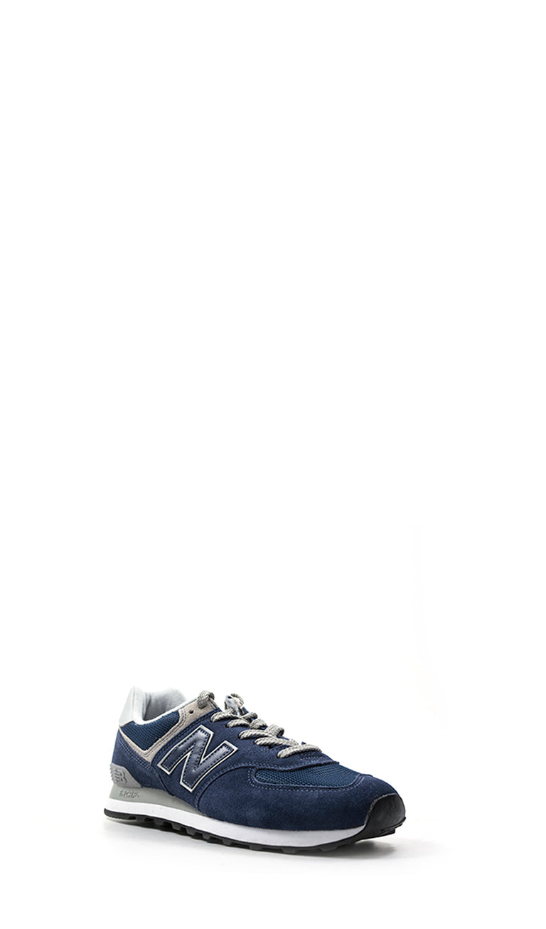 NEW BALANCE Sneaker trendy uomo blu in suede/tessuto