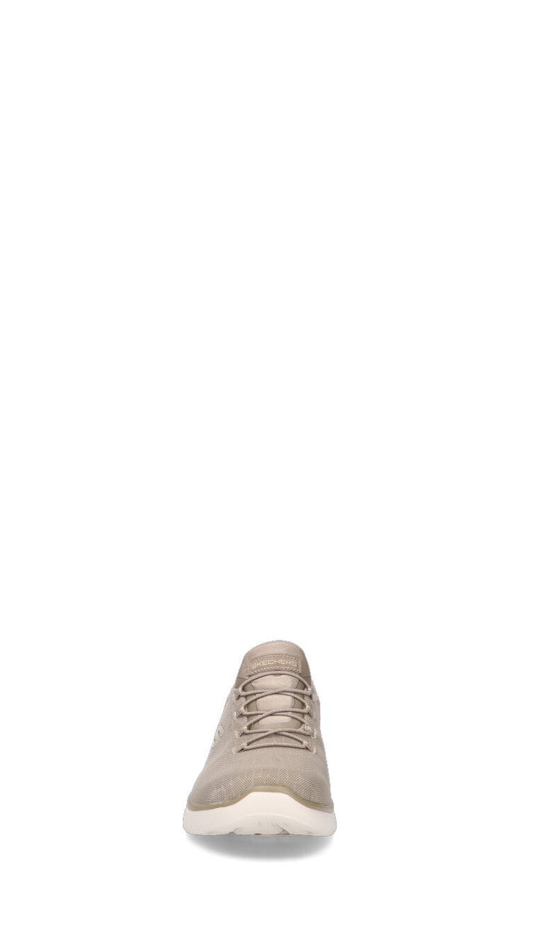 SKECHERS SPORT Sneaker donna taupe